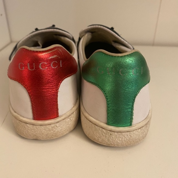 SOLD Gucci Butterfly Aces Kids Sneakers - Picture 4 of 10